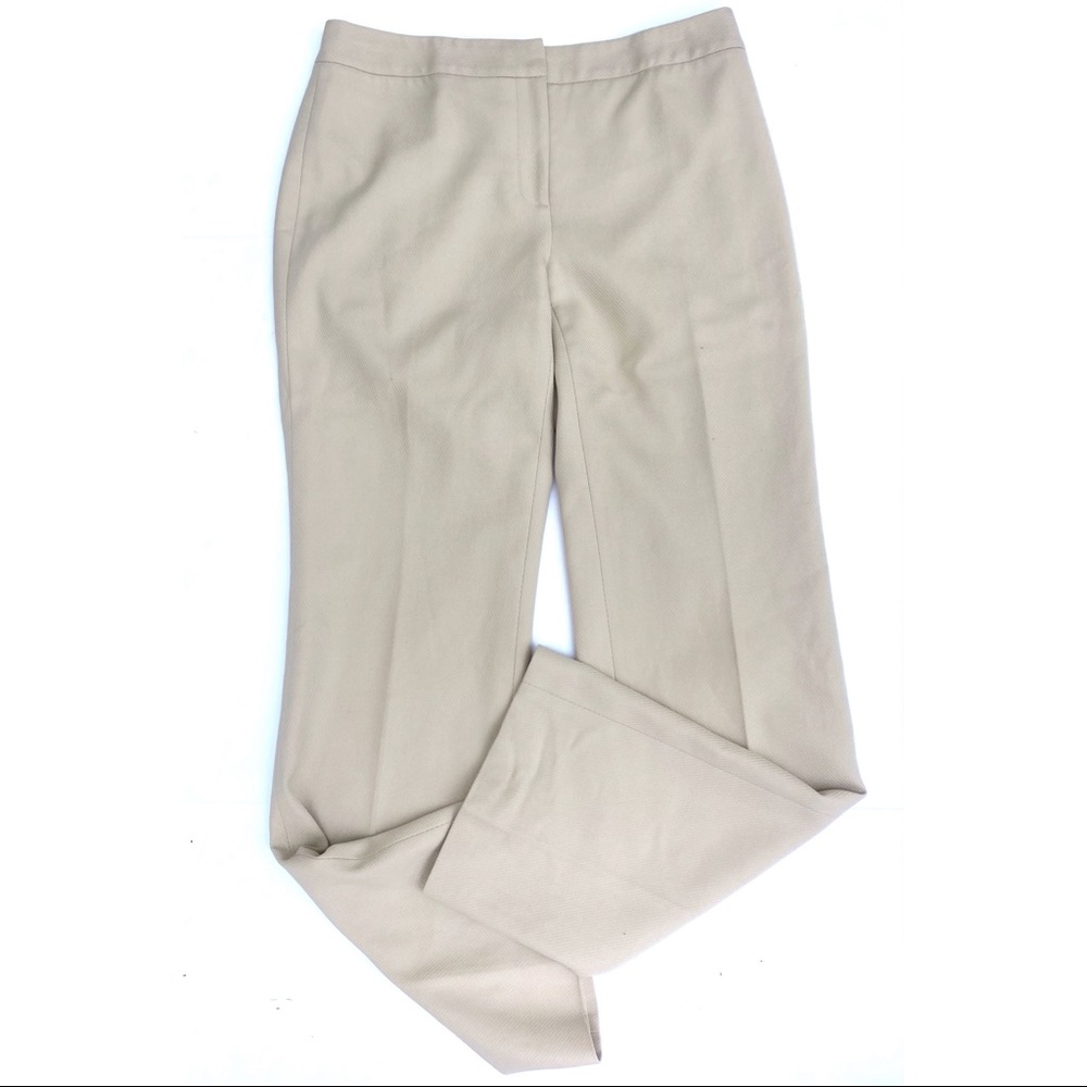 Ann Taylor Lined Pants, Light Beige, Size 4